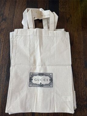 Gucci Canvas Tote Bag Small